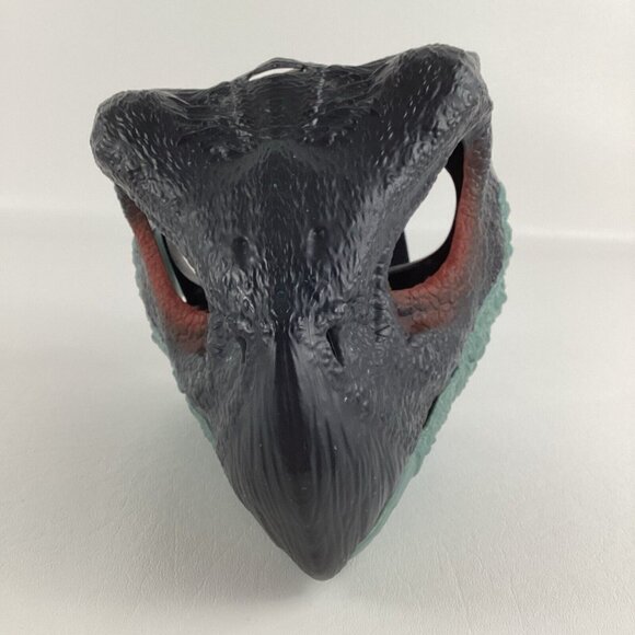 Jurassic World Dominion Therizinosaurus Dinosaur Mask Moving Jaw Halloween Toy - Picture 2 of 6